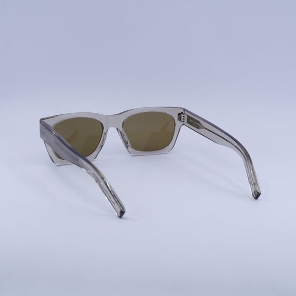 🕶️ New Saint Laurent SL402 018 Sunglasses - Beige Frame, Brown Lenses - Picture 6 of 11
